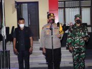 Polres Ponorogo Gelar Apel Gabungan Pengamanan Malam Tahun Baru 2022