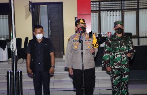 Polres Ponorogo Gelar Apel Gabungan Pengamanan Malam Tahun Baru 2022