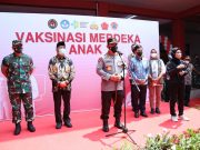 Launching Vaksinasi Merdeka Anak, Kapolri: Upaya Menjaga Generasi Penerus Bangsa