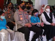 Kapolda Jatim Hadiri Launching Vaksinasi Merdeka Anak oleh Kapolri: Target 2,5 Juta Dosis Vaksin Untuk Anak-anak di Jatim