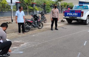 Tabrakan Maut Antara Honda Beat vs Honda Beat, 1 Tewas di Lokasi, 1 Luka Parah, Serangan, Sukorejo