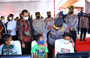 Kapolri Minta Forkopimda Maluku Terus Lakukan Akselerasi Vaksinasi Kejar