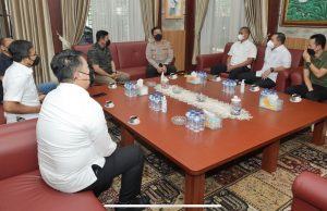 Obrolan Hangat Kapolda Jatim dengan Kabinda Jatim, Tingkatkan Sinergitas untuk Jatim yang kondusif