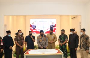 Polres Ponorogo Deklarasikan, Pencanangan Pembangunan Zona Integritas Menuju WBK dan WBBM