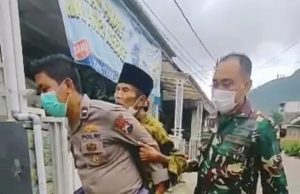 “Teman Vaksin” Aksi Kolaborasi Babinsa dan Bhabinkamtibmas Desa Sumberejo Redam Covid-19
