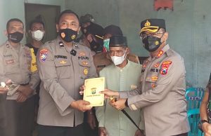 Kapolres Nganjuk Beri Bantuan Usaha untuk Mantan Pasien ODGJ