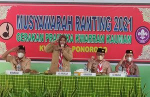 Wakil Bupati Ponorogo Secara Resmi Membuka Musran Kwartir Ranting Gerakan Pramuka Kecamatan Kauman
