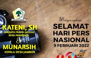 Selamat Hari Pers Nasional, Terus Semangat