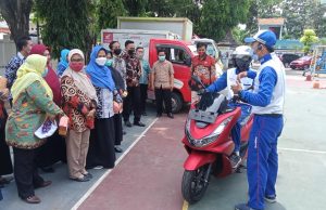 MPM Honda Jatim Sebarkan Virus #Cari_Aman Ke 1.802 Masyarakat Jatim