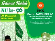Drs. H. Samsudin, LC Anggota DPRD Ponorogo fraksi PKS mengucapkan