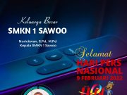 SMKN 1 Sawoo Mengucapkan Selamat Hari Pers Nasional