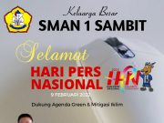SMAN 1 Sambit Mengucapkan Selamat Hari Pers Nasional