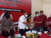 Meriahkan HPN 2022, KWP Gelar Potong Tumpeng Bareng Kang Bupati Ponorogo