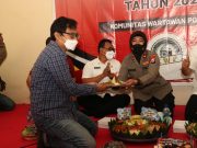 Wakapolres Kompol Meiridiani Hadiri Peringatan HPN TA 2022 Bersama Komunitas Wartawan Ponorogo