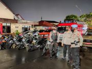 Cegah Lonjakan Covid -19, Pamor Keris Polres Madiun Kota dan Stake Holder Terkait, Bagi Masker dan Edukasi Prokes