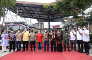 Kapolres Bersama Forkompimda Sambut Kepala BNPT Tinjau Kawasan Khusus Terpadu Nusantara di Kota Madiun