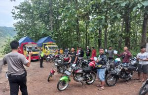Satlantas Polres Ponorogo Menindak 78 Pelanggar Lalin di Wisata Waduk Bendo Ponorogo