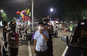 Libur Isra’ Miraj,Tim Pamor Keris Polres Pasuruan Kota Gencarkan Patroli Prokes