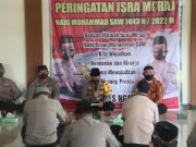 Kapolres Ngawi Hadiri Peringatan Isra Mi’raj Nabi Muhammad SAW 1443 H