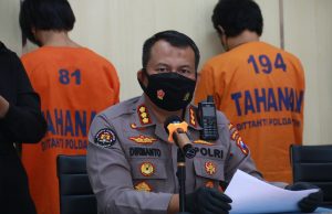 Ditreskrimum Polda Jatim Tetapkan 5 Orang Tersangka 1 DPO, Kasus Mafia Bola Liga 3