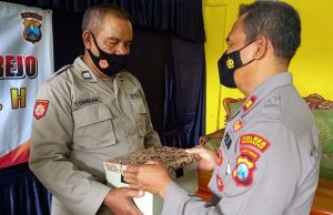 Kapolsek Sukorejo Pimpin Purna Bhakti Anggotanya