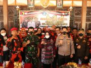 Kapolres Ponorogo Hadiri Launching Kampung Pancasila Kodim 0802 Di Balai Desa Nongkodono, Kauman