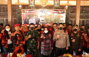 Kapolres Ponorogo Hadiri Launching Kampung Pancasila Kodim 0802 Di Balai Desa Nongkodono, Kauman