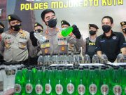 Jelang Ramadhan, Polresta Mojokerto Berhasil Amankan 430 Miras Ilegal