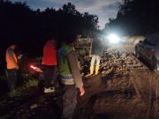 Tanah Longsor, Jalur Ponorogo – Pacitan Buka Tutup, Desa Wates, Slahung