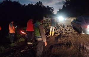 Tanah Longsor, Jalur Ponorogo – Pacitan Buka Tutup, Desa Wates, Slahung