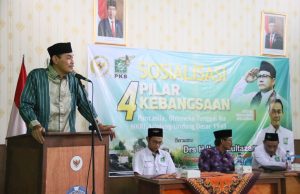 Sosialisasi 4 Pilar Kebangsaan, Ibnu Multazam: Ajak Generasi Milenial Jaga Persatuan, Kesatuan dan Mencintai Perbedaan