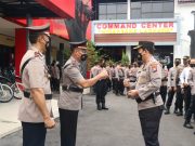 Kapolres Ponorogo Pimpin Sertijab Kapolsek Sooko dan Pudak