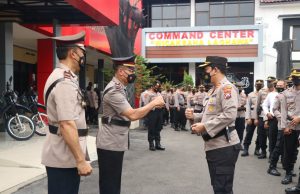 Kapolres Ponorogo Pimpin Sertijab Kapolsek Sooko dan Pudak