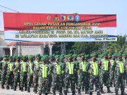 Apel Gelar Pasukan Dalam Rangka Kunker Wakil Presiden RI-2 di Kabupaten Ponorogo, Madiun dan Magetan