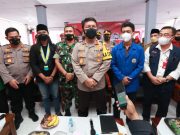 Forkopimda Jatim cek vaksinasi presisi serentak di Gresik