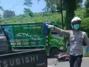 Tragis..! Adu Banteng Truck dan Sepeda Motor, 2 Pelajar Meninggal Dunia
