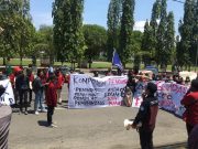 Mahasiswa Demo di DPRD Ponorogo, Mulai Harga Migor hingga Sampah TPA Mrican