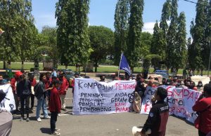 Mahasiswa Demo di DPRD Ponorogo, Mulai Harga Migor hingga Sampah TPA Mrican