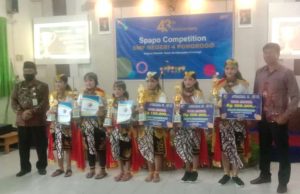 HUT Ke-43 SMPN 4 Ponorogo, Spapo Competition Tetap Berprestasi di Masa Perubahan Baru