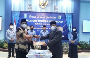 Imam Saifudin Siap Lanjutkan Capaian Prestasi Sutarjo di SMPN 2 Ponorogo