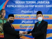 Suwardi Lanjutkan Capaian Imam Mujahid, SMPN 1 Sampung Maju, Berprestasi & Religius