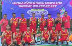 Terbukti Lebih Maju, SMK PGRI 2 Ponorogo Jagonya Basket