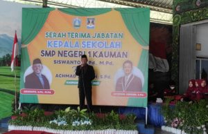 Achmad Junaidi Siap Lanjutkan Capaian Siswanto, SMPN 1 Kauman Berprestasi, Berbudaya & Religius