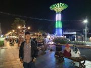 Kang Suli Terpesona Indahnya Jalan HOS Cokroaminoto Ponorogo