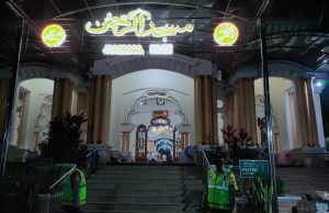 Polres Ngawi Kawal Sholat Tarawih Selama Ramadhan 1443 H