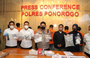 Polres Ponorogo Tetapkan Tuju Tersangka Kasus Ledakan Petasan di Sambilawang, Bungkal