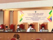 DPRD Ponorogo Gelar Paripurna Jawaban Eksekutif atas Pandangan Umum Fraksi Usulan Raperda Rencana Tata Ruang Wilayah Kabupaten 2022 – 2042