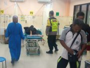 Tabrakan Motor vs Motor, Satu Luka Serius, Kalimalang, Sukorejo