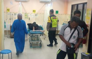 Tabrakan Motor vs Motor, Satu Luka Serius, Kalimalang, Sukorejo