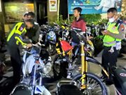 Ratusan Motor Knalpot Brong Diamankan Polisi, Kabid Humas Polda Jatim : “Demi Terpeliharanya Kamtibmas”